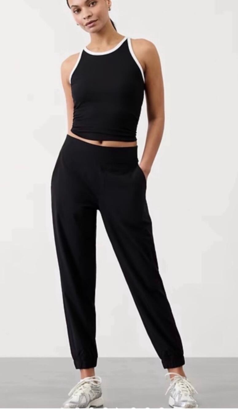 Athleta Brooklyn Jogger, Black, Size 12, NWT